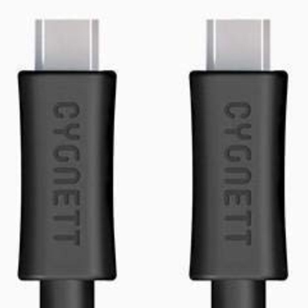 Cygnett Cable For Laptops, Usb-C Chargers - Black - 848116014845