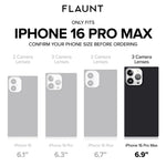 Flaunt Official Square Iphone 16 Pro Max Case - Abalone Shell - 840171750690