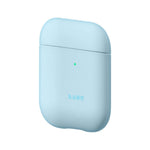 Laut - Huex Pastels For Airpods 2 And 1 Charging Case | Silky Rubber Finish | Ultra Lightweight | Front Led Visible (Baby Blue) - 4895206913096