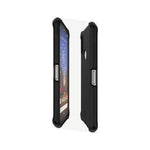 Itskins Hybrid // Silk Protective Phone Case Compatible With Kyocera Durasport 5g, Slim Hybrid Case, Anti-Slip, And Heavy Duty Shockproof Cover, Military Phone Case - Black - 888842306036