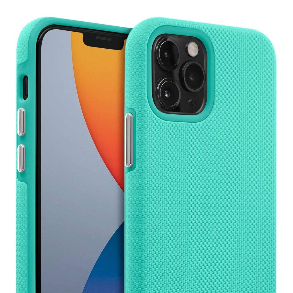 Laut - Shield Case Compatible With Iphone 12 / Iphone 12 Pro | Ultra Durable Double Layer | 13ft./4m Impact Protection| Easy-Grip Casing • Indigo - 4895206918329