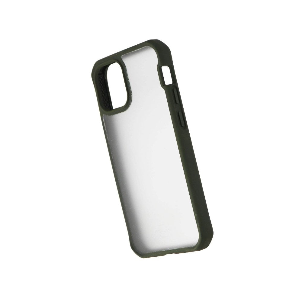 Itskins Feroniabio Pure Series For Apple Iphone 12 Mini - Olive Green/Clear - 4894465059224
