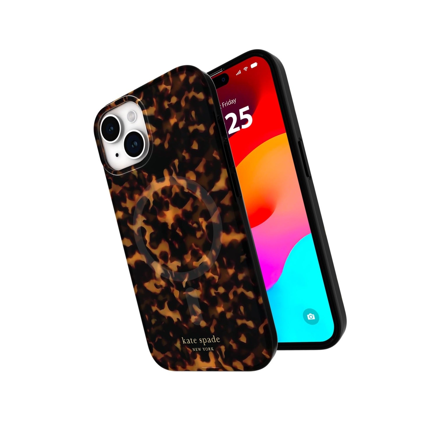Kate Spade New York Iphone 15/14/13 Case - Tortoiseshell - 840171732641