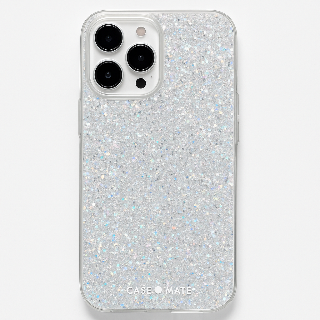 Case-Mate Iphone 15 Pro Max Case Twinkle Disco [12ft Drop Protection] [Compatible With Magsafe] Magnetic Cover With Cute Bling Sparkle For Iphone 15 Pro Max 6.7", Anti-Scratch, Shockproof, Slim