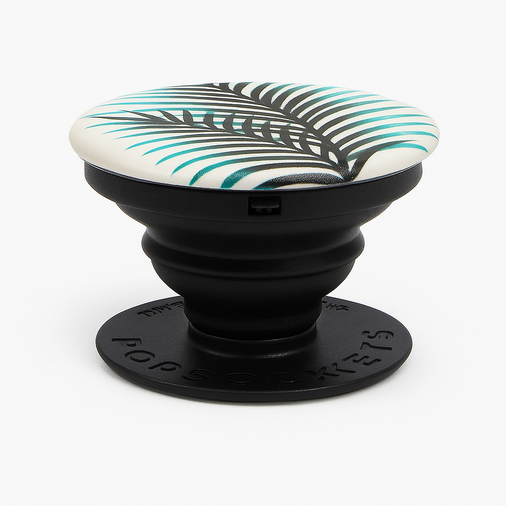 Popsockets: Popgrip Expanding Stand And Grip With A Swappable Top For Phones & Tablets Pacific Palm
