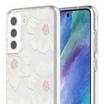 Kate Spade Protective Hardshell Case For Galaxy S21 Fe 5g - Hollyhock Floral - 191058144225