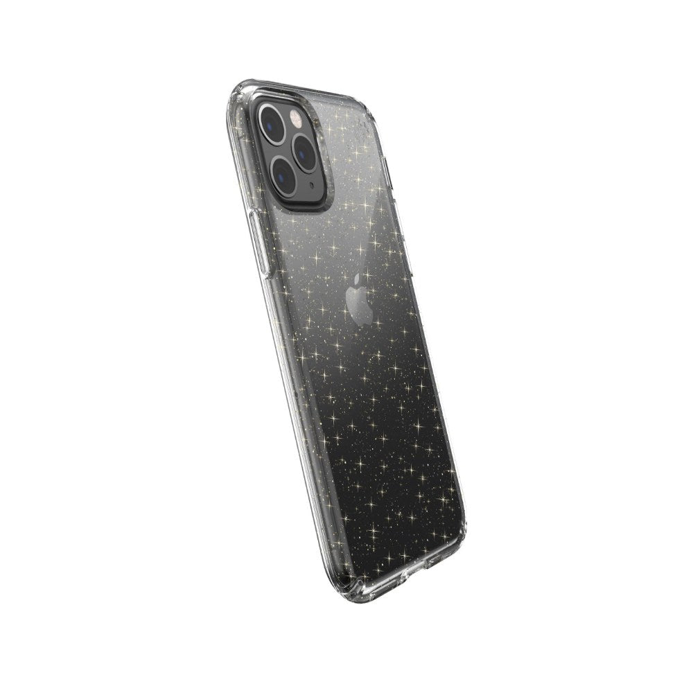 Speck Iphone 11 Pro Case - Presidio Clear + Glitter - Protective Ultra Thin Slim Hard Anti Scratch Cover - Clear/Glitter - 251193