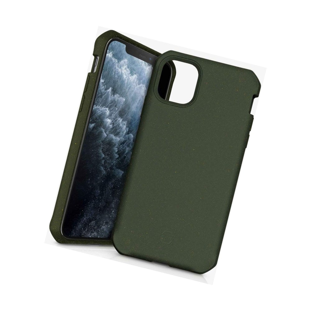 Itskins Feroniabio Terra Protective Phone Case For Apple Iphone 11 Pro - Kaki - 4894465008147