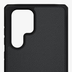 Itskins Hybrid Ballistic Protective Phone Case Compatible With Galaxy S22 Ultra 5g, Slim Hybrid Case, Anti-Slip, Heavy Duty Shockproof Cover, Military Phone Case | Black - 888842685193