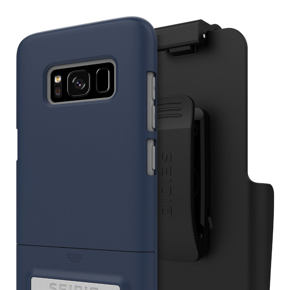 Seidio Surface Combo For Samsung Galaxy S8 - Midnight Blue/Gray - 849718019580