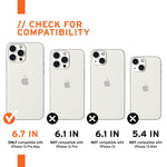 Urban Armor Gear [U] By Uag Designed For Iphone 13 Pro Max Case Blue Cerulean Dot Slim Fit Lightweight Stylish Pattern Impact Resistant Protective Phone Cover, [6.7 Inch Screen] - 810070365844