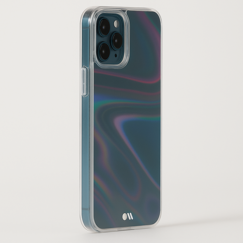 Case-Mate Soap Bubble Iridescent Transparent Case For iPhone 12 Pro Max