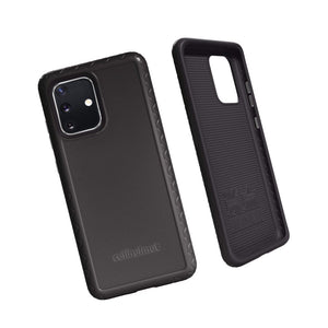 Cellhelmet Fortitude Series Onyx Black Dual Layer Phone Case For Samsung Galaxy S20 Plus | As Seen On Shark Tank | In Retail Package - 811341036128