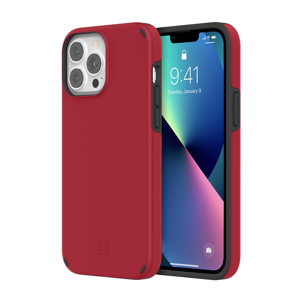 Incipio Duo For Iphone 13 Pro Max & Iphone 12 Pro Max - Salsa Red - 191058146496