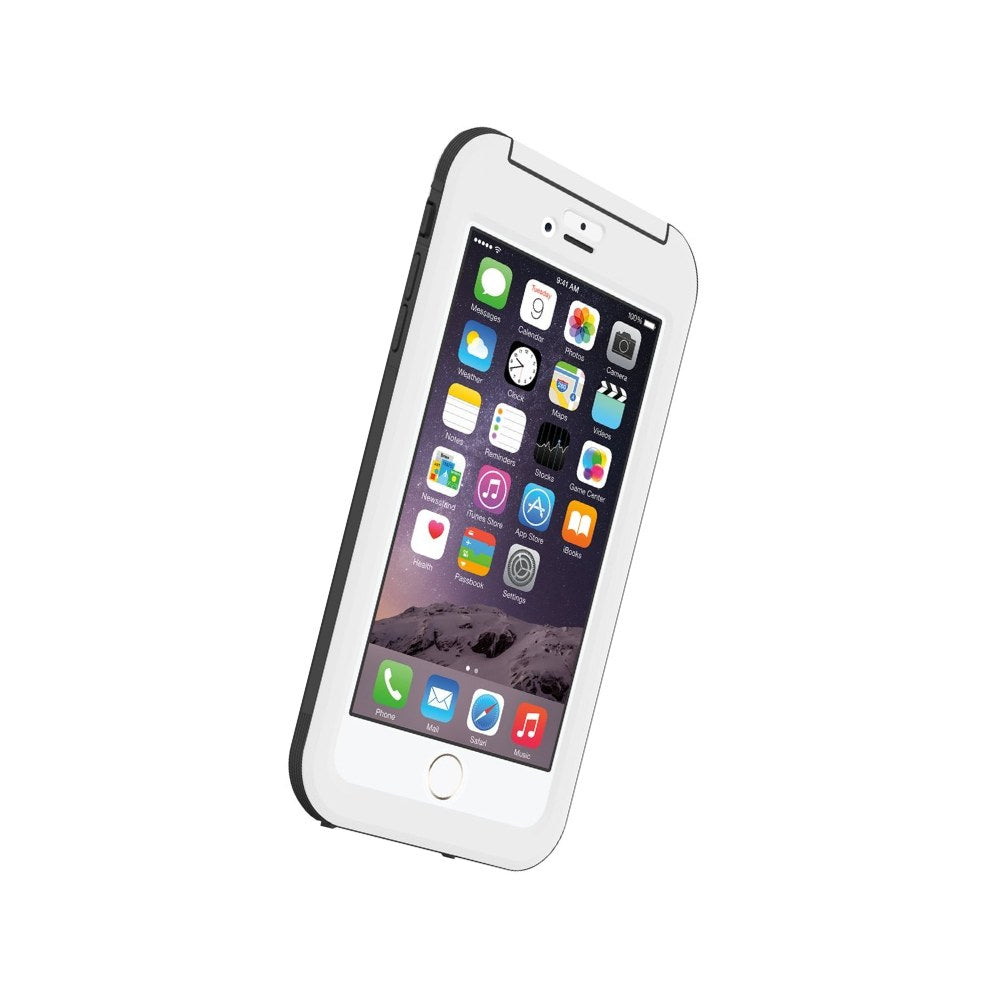 Seidio Obex Waterproof Case For The Iphone 6 Plus/6s Plus [Drop Proof] [Everyday Protection] - Retail Packaging - White/Gray - 849718009895
