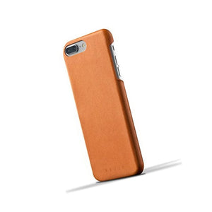 Mujjo Full Leather Case Compatible With Iphone 7 Plus & Iphone 8 Plus, 1mm Protective Screen Bezel |Elegant Slim Profile, Japanese Suede Lining, Champagne - 8718546171352