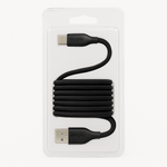 Simple - Automatic Magnetic Cable Management Usb-A To Usb-C Cord - 6ft - Black