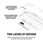 Incipio Dualpro Dual Layer Case For Iphone Xs Max (6.5") With Hybrid Shock-Absorbing Drop Protection - Clear - 191058085023
