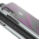 Gear4 Victoria D30 Case For Iphone Xr - Fabric (Purple/Clear) - 4895200205647