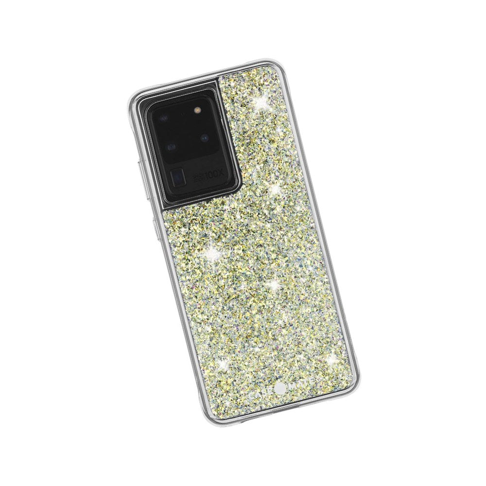 Case-Mate - Twinkle - Case For Samsung Galaxy S20 Ultra - 5g Compatible - Reflective Iridescent Glitter Foil - 6.9 Inch - Stardust - 846127192279