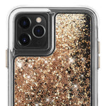 Case-Mate - Waterfall - Glitter Case For Iphone 11 Pro - 5.8 Inch - Gold - 846127185592
