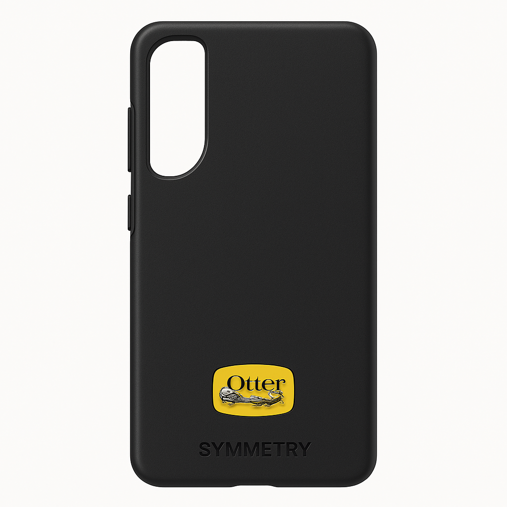 Otterbox Samsung Galaxy S24 Symmetry Series Case - Black, Ultra-Sleek, Wireless Charging Compatible, Raised Edges Protect Camera & Screen - 840304750962