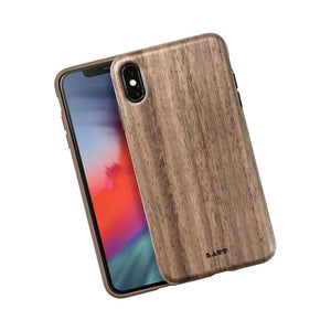 Laut - Pinnacle For Iphone Xs Max | Ultra Slim & Sleek | Natural Wood | Lightweight (Walnut) - 4895206907552