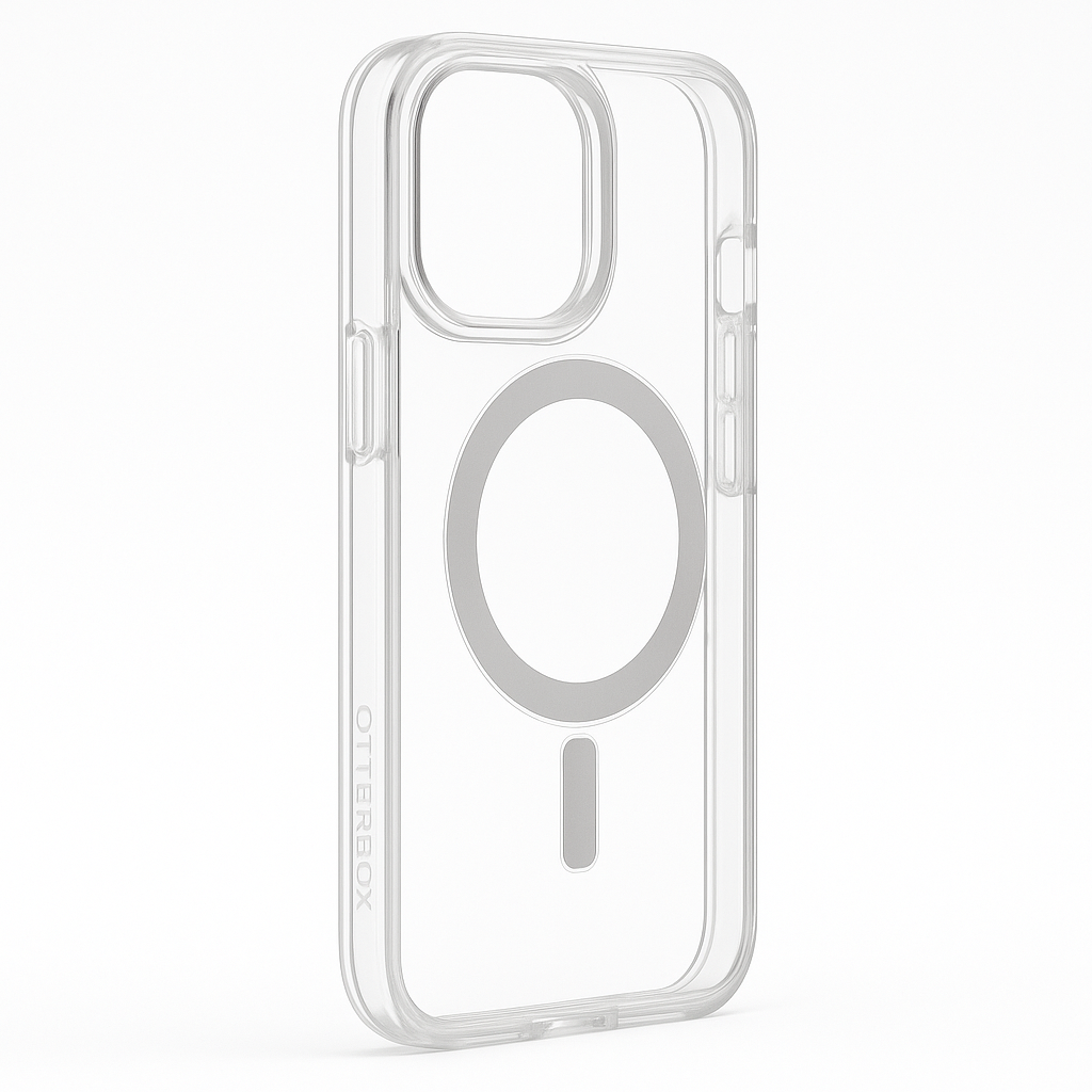 Otterbox Iphone 15 Pro (Only) Symmetry Series Clear Case - (Clear), Snaps To Magsafe, Ultra-Sleek, Raised Edges Protect Camera & Screen (Ships In Polybag, Ideal For Business Customers) - 840304734030