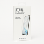 Samsung Galaxy S20+ Steel 360 Curved Glass Fingerprint Sensor Ready Screen Protector With Alignment Tray And Pure Pledge Up To $100