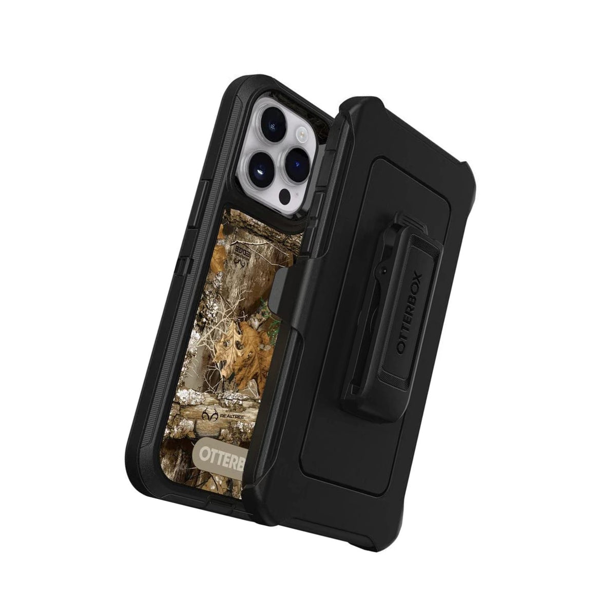 Otterbox Defender Pro Series Screenless Edition Case And Holster For Iphone 14 Pro Max (Only) (Black) - 840262383288